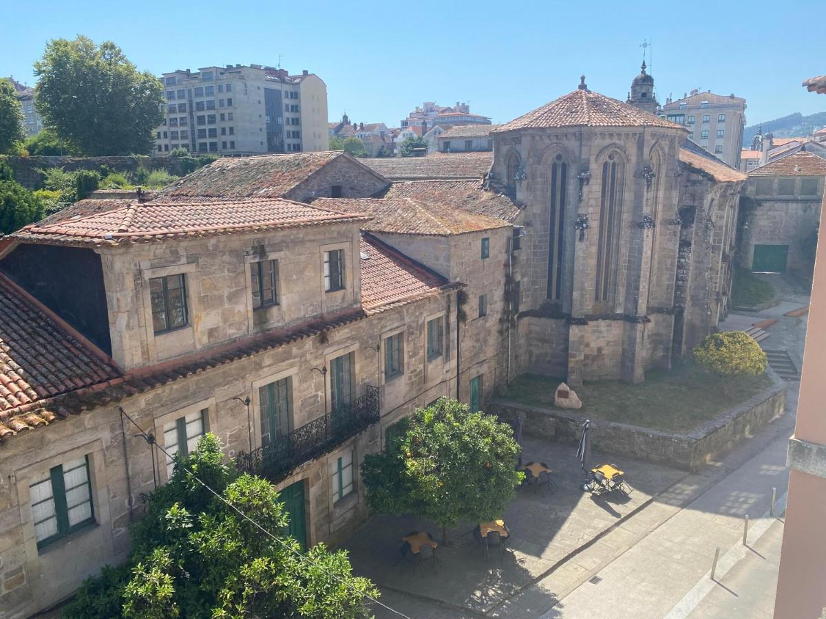 Pension Santa Clara Hotel Pontevedra Luaran gambar